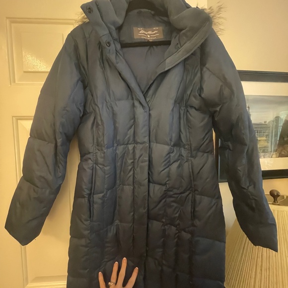Eddie Bauer Parka Coat with Hood - Picture 1 of 7
